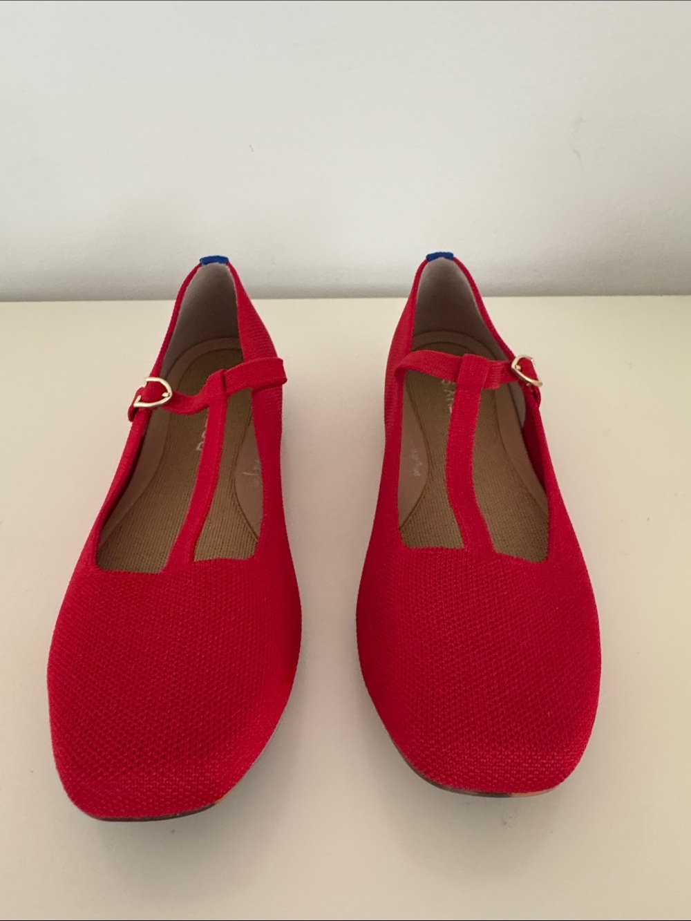 Rothy's Red T-Strap Flats - Picture 9 of 14